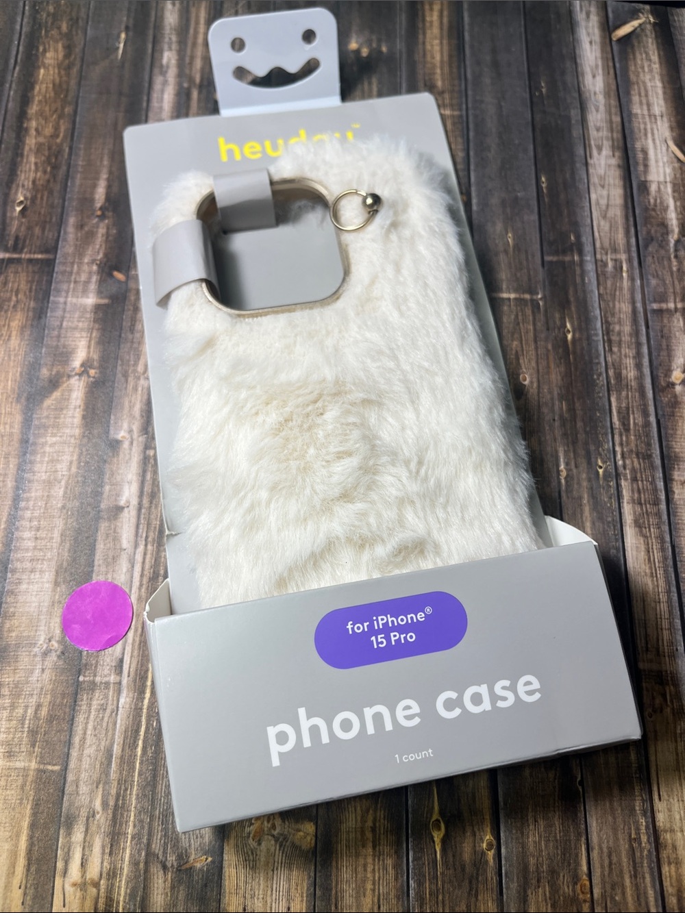 5for$10 heyday™ Cream Alpine iPhone 15 Pro Fur Phone Case